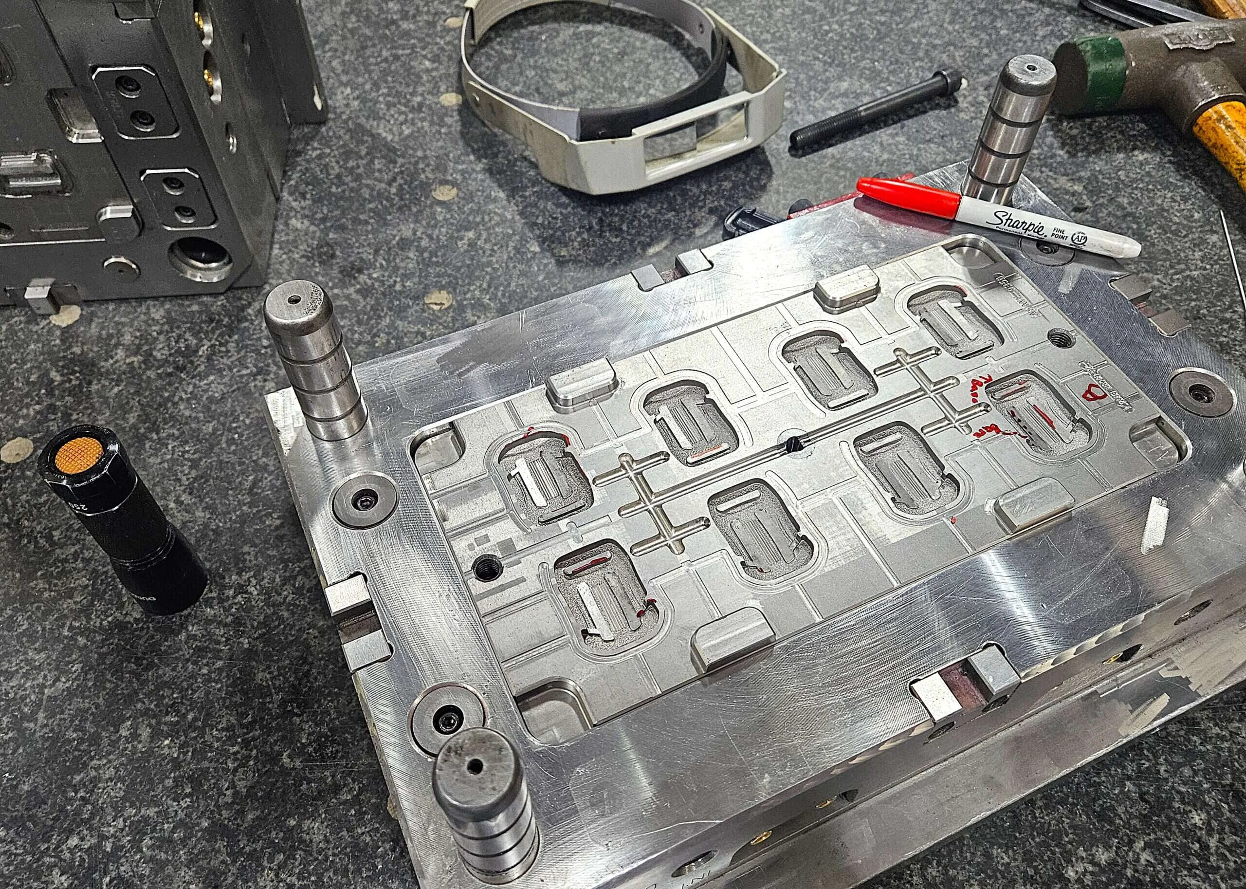 cavity block mold tool